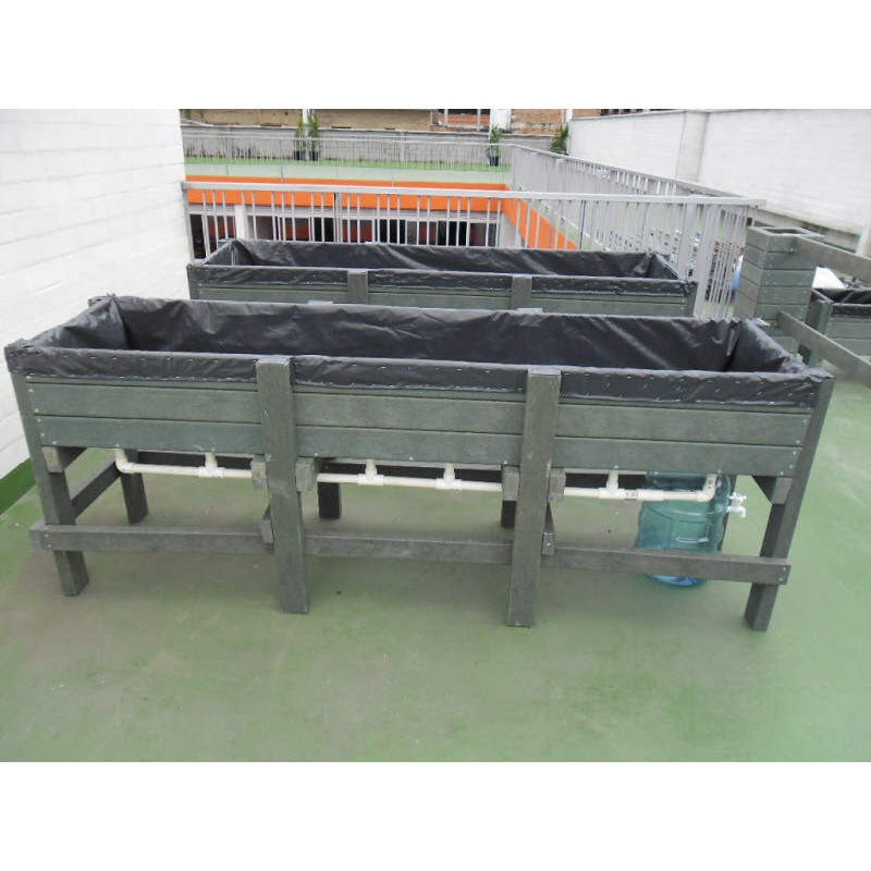huerta plastica