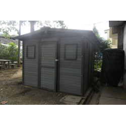 caseta en madera plastica