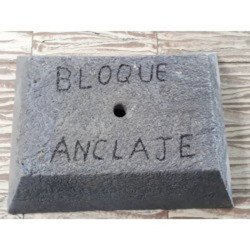 bloque de anclaje