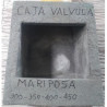 caja válvula mariposa