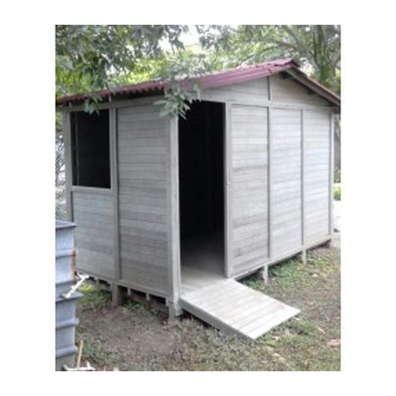 caseta en madera plastica