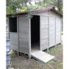 caseta en madera plastica