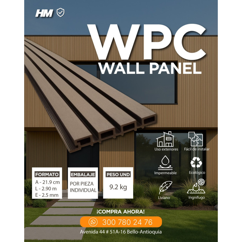 Fachada Plástica WPC